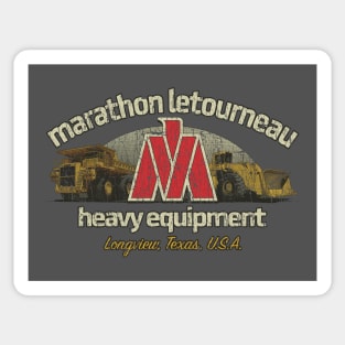 Marathon LeTourneau Longview 1970 Sticker